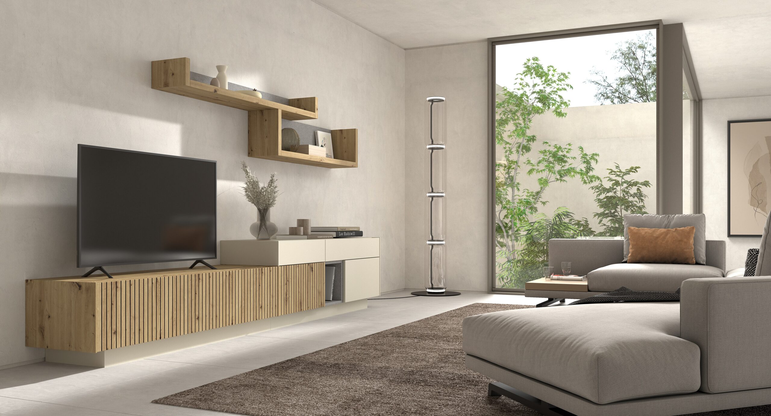 N005 Mueble de salón Kazzano New Royal Collection-05 - Imagen 1