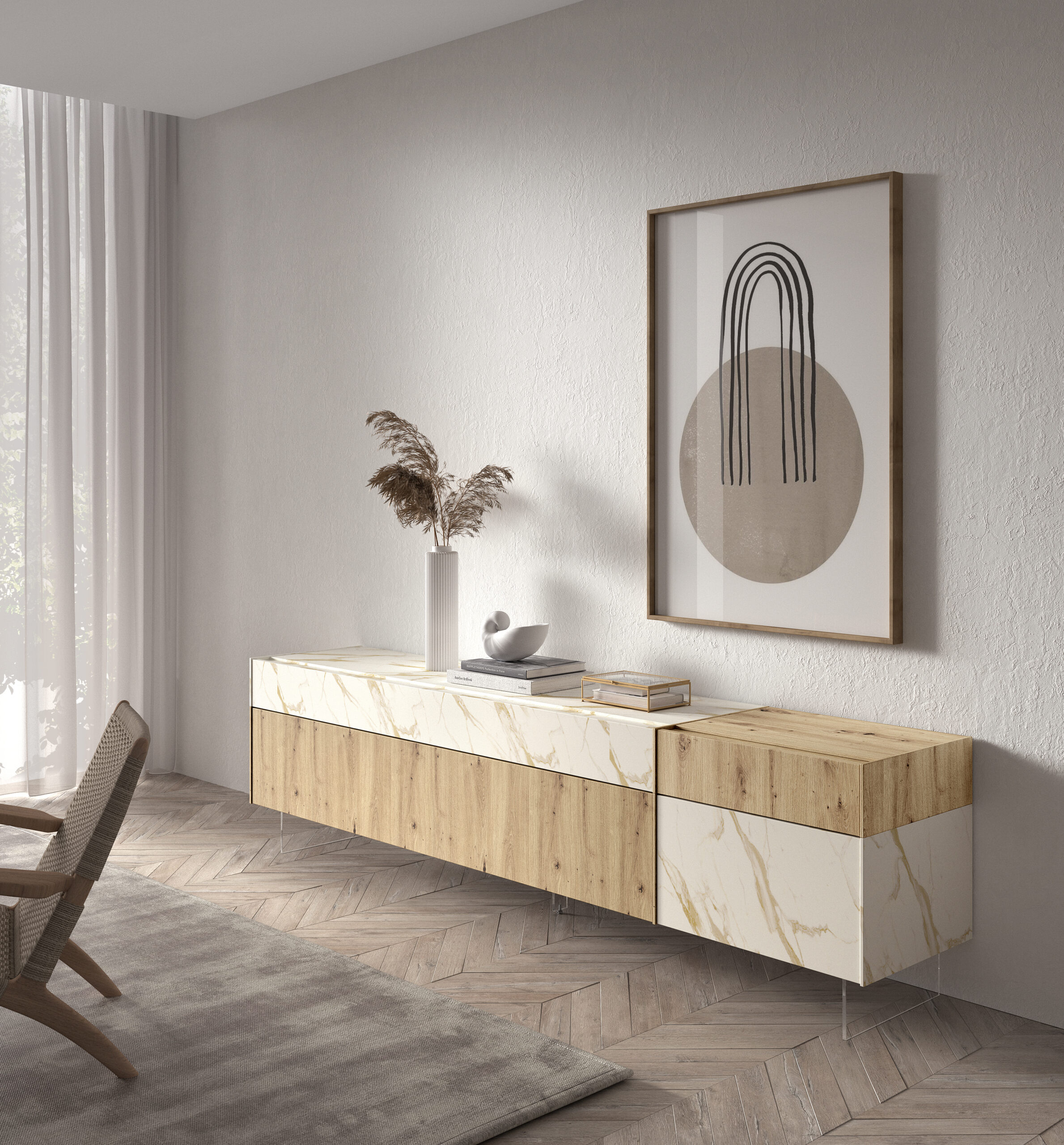 N063 Aparador Kazzano New Royal Collection-63 - Imagen 1