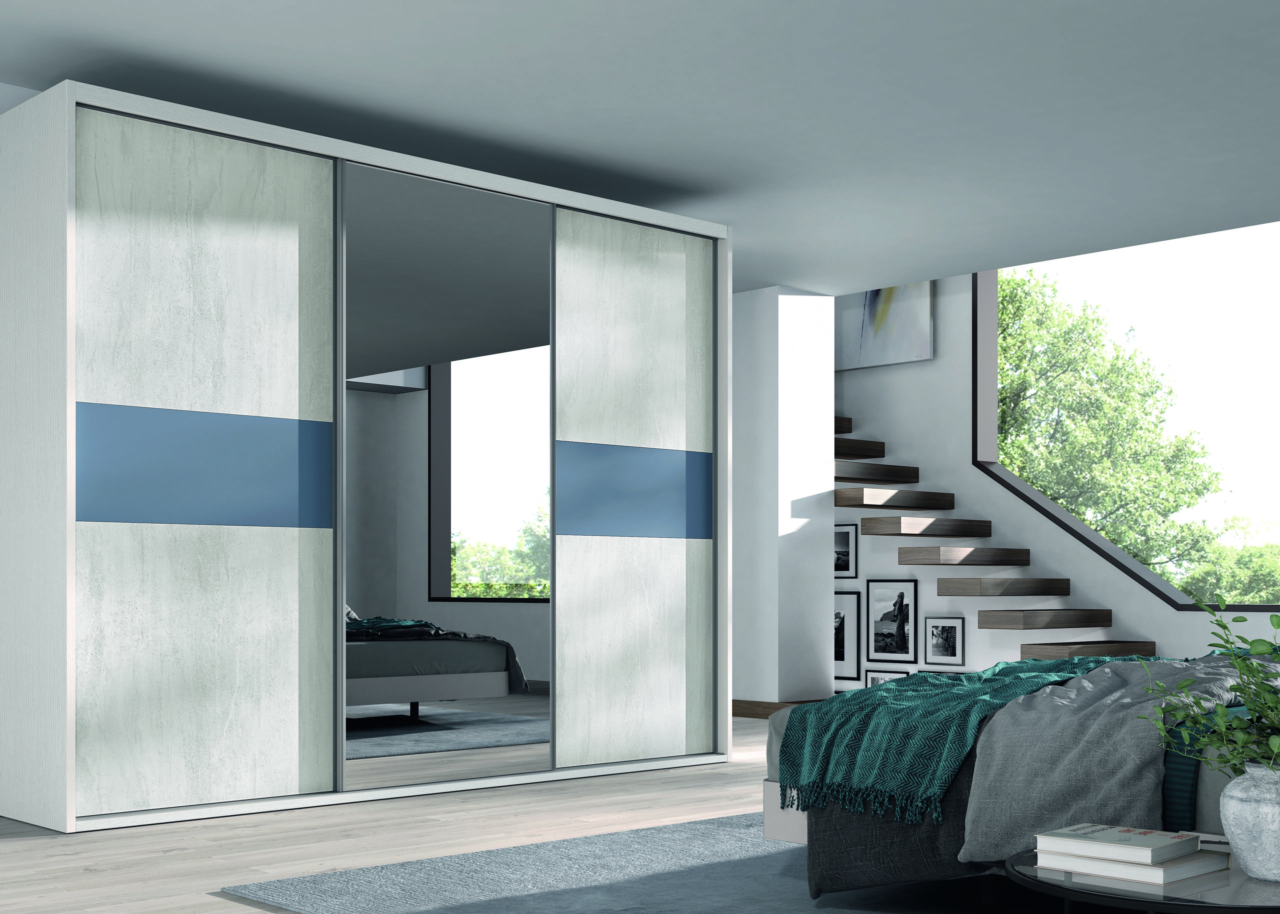 COMP-68 Dormitorio de matrimonio Armarios Puertas Correderas - Imagen 1